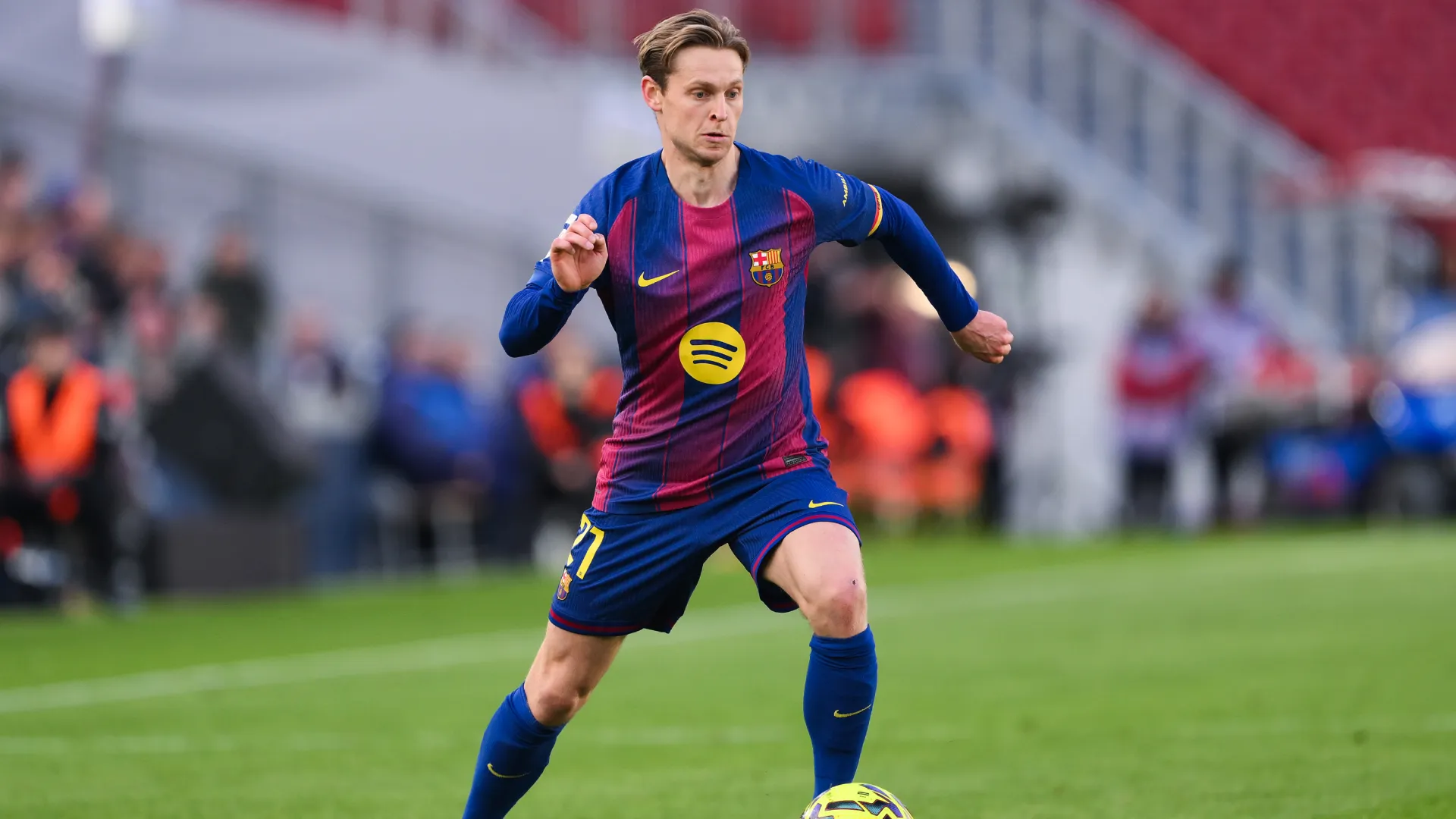 Frenkie de Jong of Barcelona. (Getty Images)