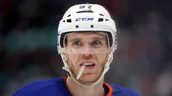 Connor McDavid at Climate Pledge Arena in Seattle, Washington.