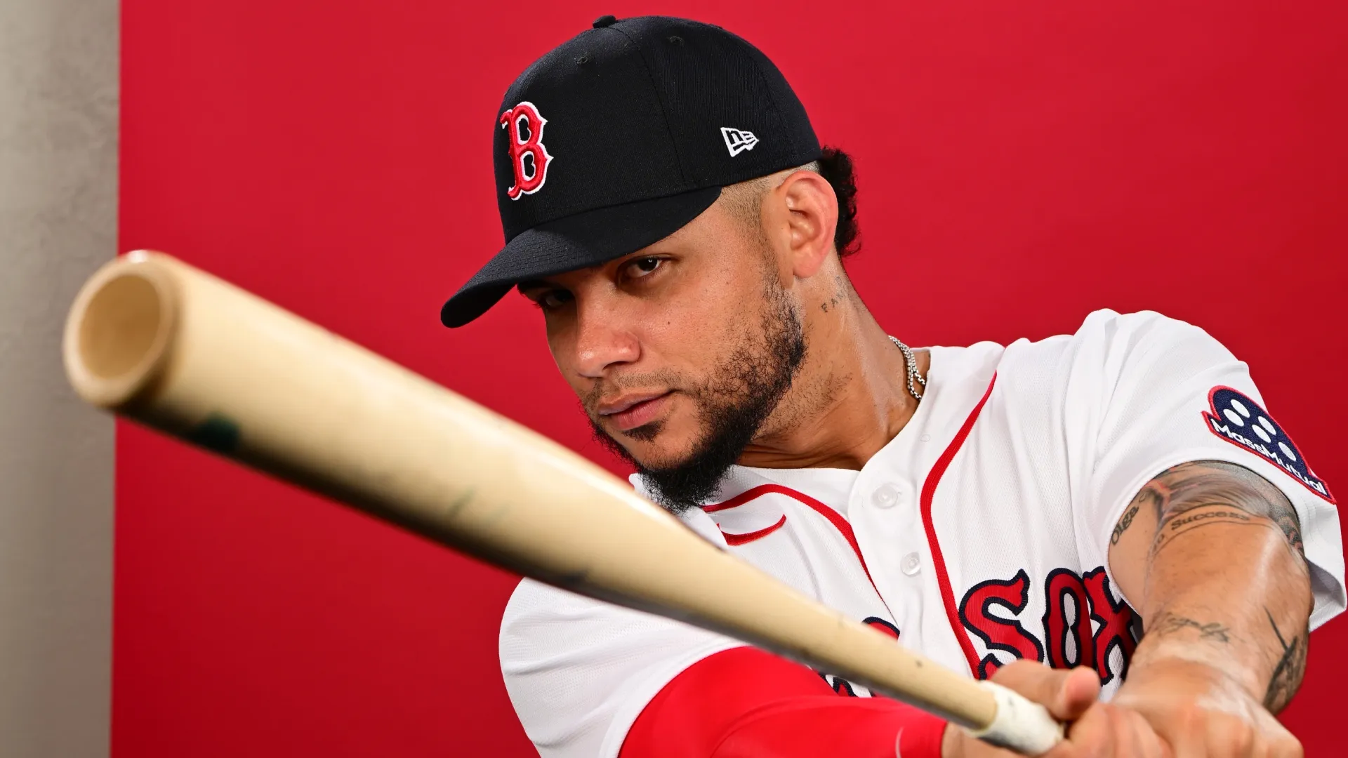 Willson Contreras of the Boston Red Sox – Julio Aguilar/Getty Images