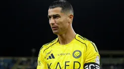Cristiano Ronaldo of Al Nassr looks on during the Saudi Pro League match.