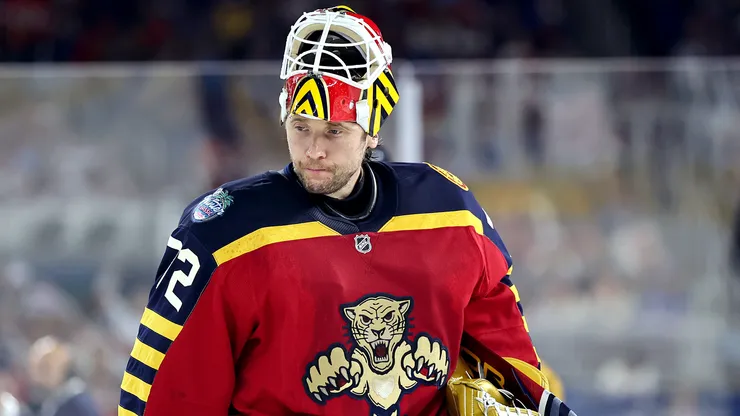 Sergei Bobrovsky #72 of the Florida Panthers.