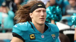 Trevor Lawrence #16 of the Jacksonville Jaguars.