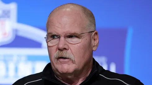 Andy Reid head coach of the Kansas City Chiefs