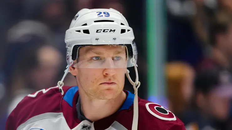 Nathan MacKinnon of the Colorado Avalanche