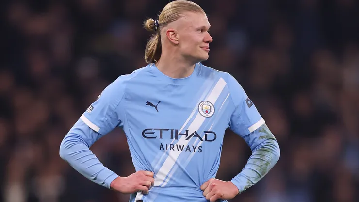 Erling Haaland of Manchester City.