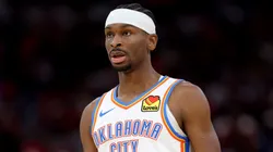 Shai Gilgeous-Alexander #2 of the Oklahoma City Thunder.