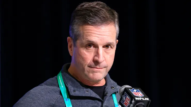 Head coach John Harbaugh