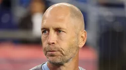 Gregg Berhalter before a Chicago Fire game.