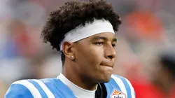 Trinidad Chambliss at State Farm Stadium in Glendale, Arizona.