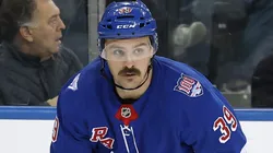 Sam Carrick #39 of the New York Rangers in action.