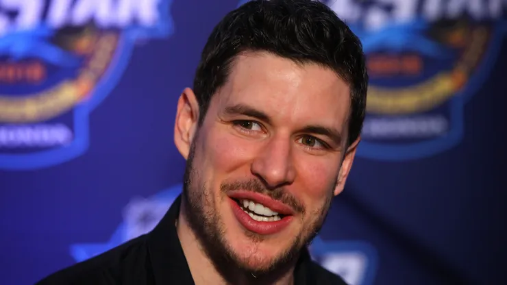 Sidney Crosby during the 2018 NHL All-Star in Tampa, Florida.