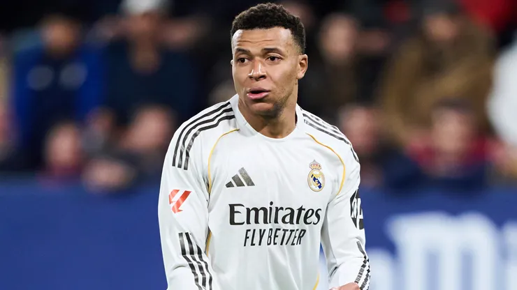 Kylian Mbappe of Real Madrid.