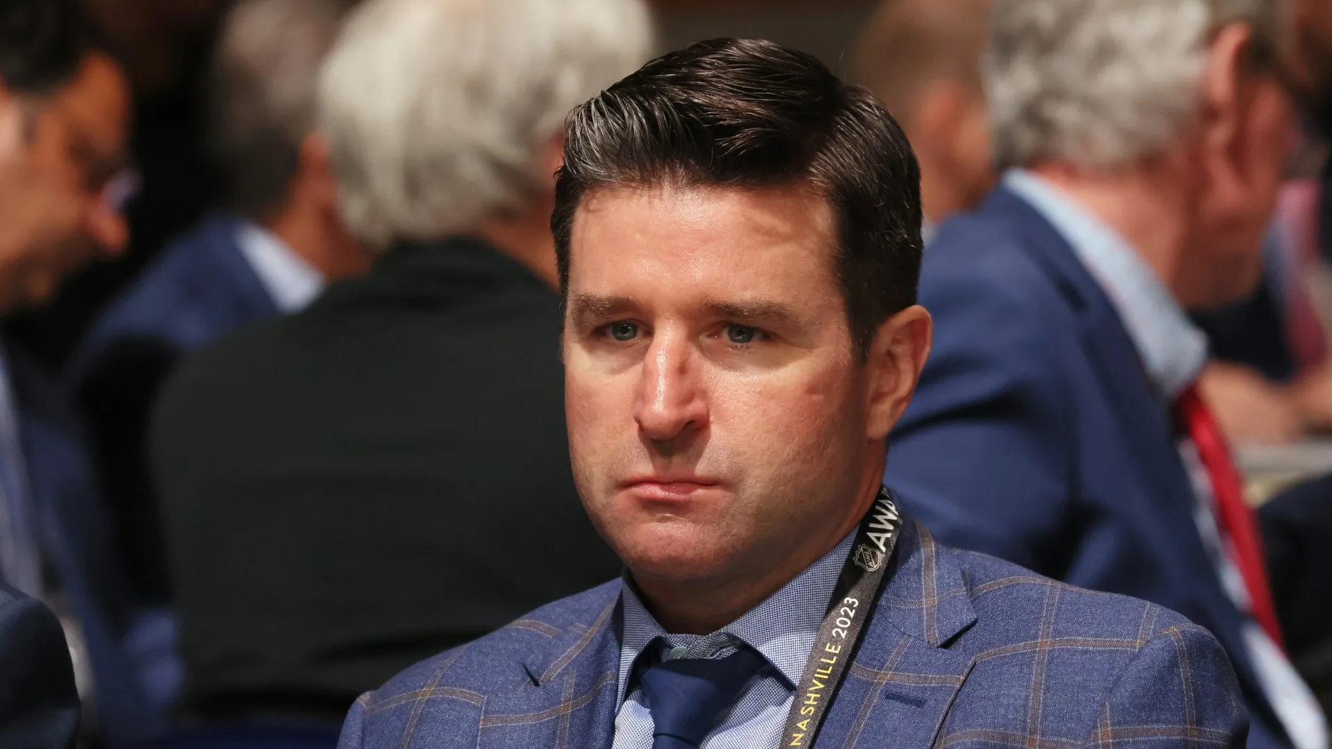 Chris Drury during NHL Draft