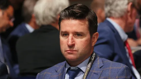 Chris Drury of the New York Rangers at the Bridgestone Arena