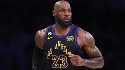 LeBron James of the Los Angeles Lakers.