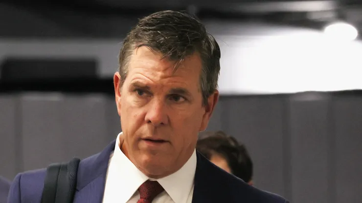 Mike Sullivan head coach of the New York Rangers