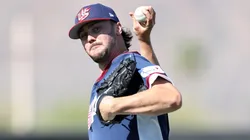 Pitcher Paul Skenes of Team USA.