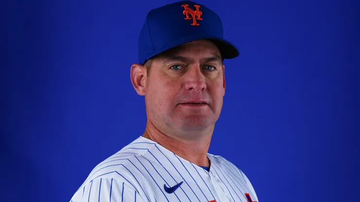 Carlos Mendoza #64 of the New York Mets.