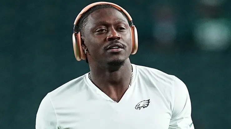 A.J. Brown #11 of the Philadelphia Eagles.