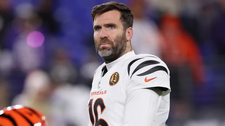 Joe Flacco #16 of the Cincinnati Bengals.