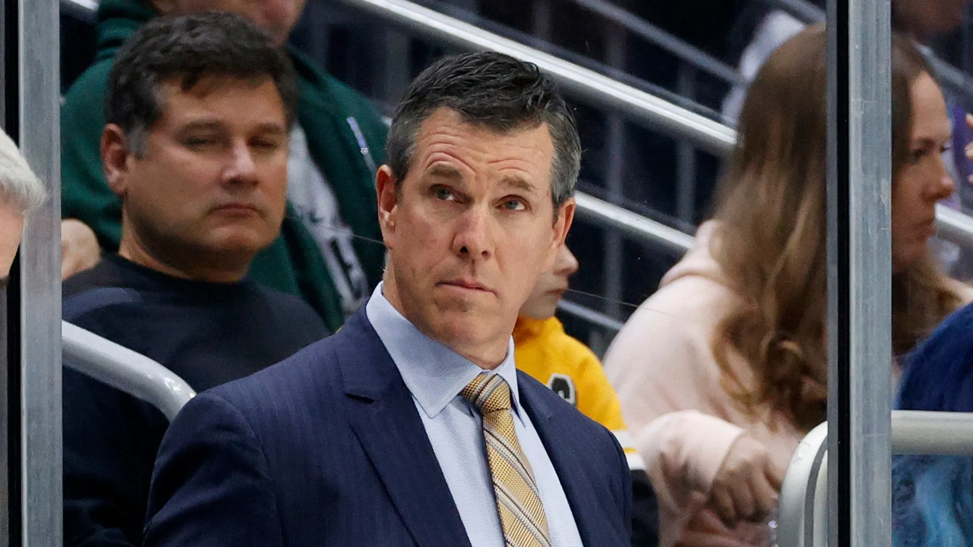 Mike Sullivan looks surprised