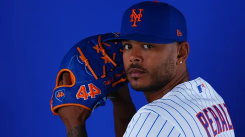 Freddy Peralta #51 of the New York Mets.