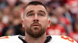 Travis Kelce tight end of the Kansas City Chiefs