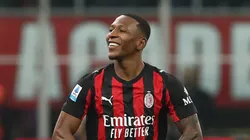 Pervis Estupinan of AC Milan.