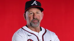 Manager Walt Weiss #22 of the Atlanta Braves poses for a photo.