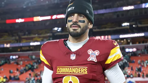 Marcus Mariota #8 of the Washington Commanders.