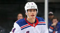 Braden Schneider at the UBS Arena in Elmont, New York.