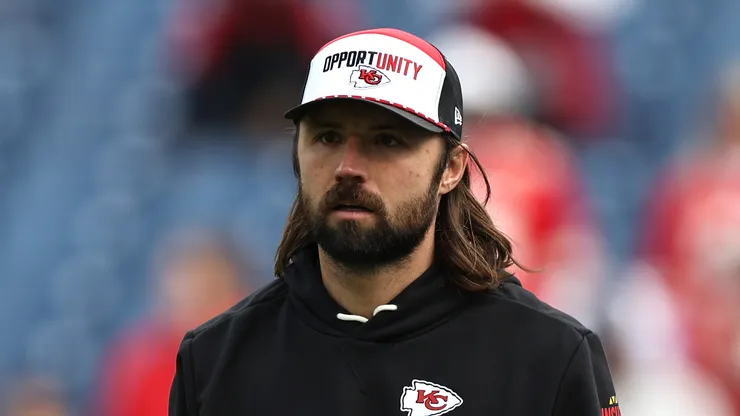 Gardner Minshew during a Kansas City Chiefs training.