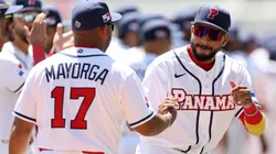 Manager Jose Mayorga #17 of the Team Panama.