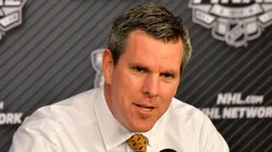 Mike Sullivan during a press conference back in 2016