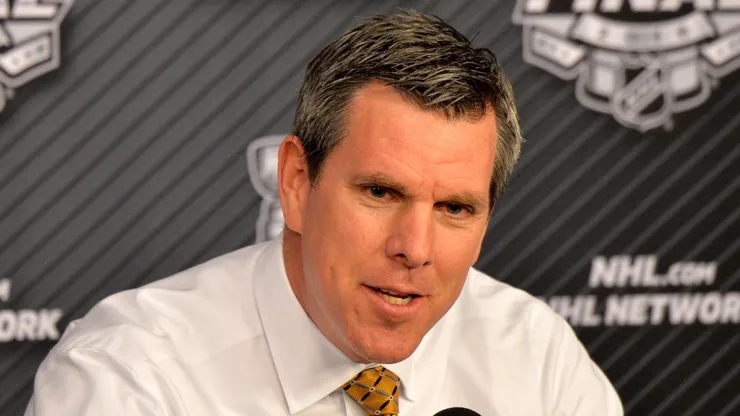 Mike Sullivan during a press conference back in 2016