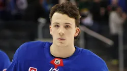Gabe Perreault at Madison Square Garden in New York City