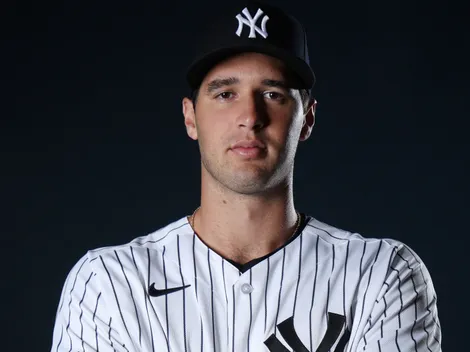 Spencer Jones reacts after missing NY Yankees’ opening day roster