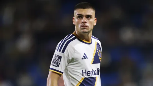 Gabriel Pec of the LA Galaxy