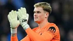 Antonin Kinsky at Villa Park in Birmingham, England.