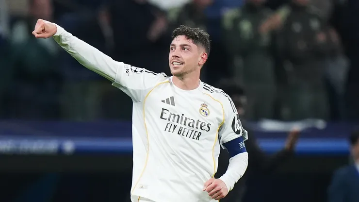 Federico Valverde of Real Madrid.