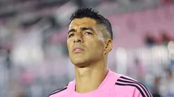 Luis Suarez before an Inter Miami game.