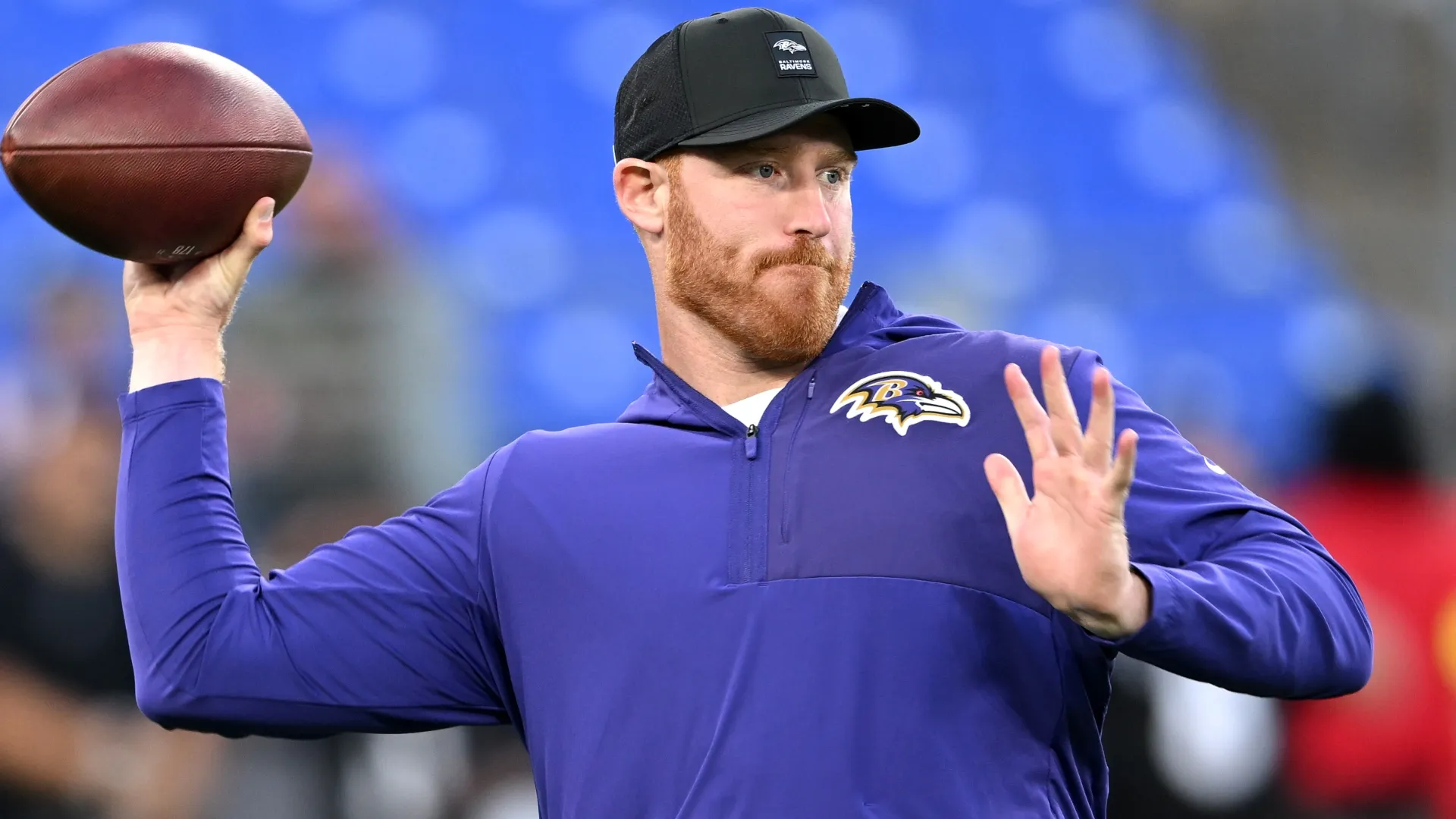 Cooper Rush #15 of the Baltimore Ravens