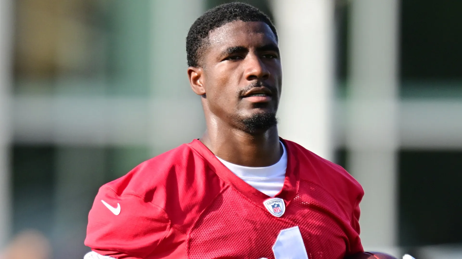 Rachaad White #1 signed with the Commanders