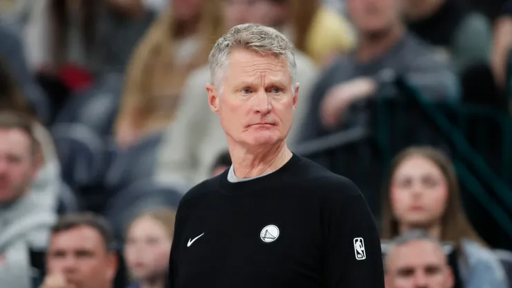 Head Coach Steve Kerr of the Golden State Warriors.