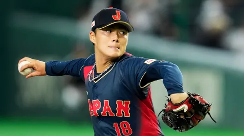 Yoshinobu Yamamoto of Team Japan