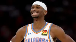 Shai Gilgeous-Alexander #2 of the Oklahoma City Thunder.