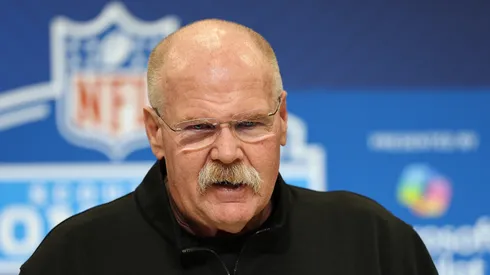 Andy Reid head coach of the Kansas City Chiefs