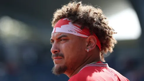 Josh Naylor of Team Canada