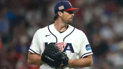 Clay Holmes #35 of the United States.