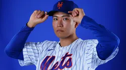 Kodai Senga #34 of the New York Mets.